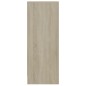 vidaXL Schuhschrank Sonoma-Eiche 60x35x92 cm Holzwerkstoff vidaXL Schuhschrank Sonoma-Eiche 60x35x92 cm Holzwerkstoff