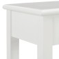 Konsolentisch Weiß 110 x 35 x 80 cm Holz Konsolentisch Weiß 110 x 35 x 80 cm Holz