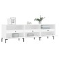 vidaXL TV-Schrank Weiß 150x30x44,5 cm Holzwerkstoff vidaXL TV-Schrank Weiß 150x30x44,5 cm Holzwerkstoff