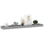 vidaXL Loggia Wandregale 2 Stk. Grau 80x15x4 cm MDF vidaXL Loggia Wandregale 2 Stk. Grau 80x15x4 cm MDF