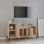 vidaXL TV-Schrank Sonoma-Eiche 100x35x55 cm Holzwerkstoff vidaXL TV-Schrank Sonoma-Eiche 100x35x55 cm Holzwerkstoff