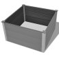 vidaXL Garten-Hochbeet WPC 100 x 100 x 54 cm Grau vidaXL Garten-Hochbeet WPC 100 x 100 x 54 cm Grau