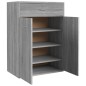 vidaXL Schuhschrank Grau Sonoma 60x35x84 cm Holzwerkstoff vidaXL Schuhschrank Grau Sonoma 60x35x84 cm Holzwerkstoff