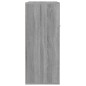 vidaXL Schuhschrank Grau Sonoma 60x35x84 cm Holzwerkstoff vidaXL Schuhschrank Grau Sonoma 60x35x84 cm Holzwerkstoff