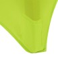 vidaXL Stretch Stuhlbezug 6 Stück Grün vidaXL Stretch Stuhlbezug 6 Stück Grün