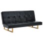 Schlafsofa Kunstleder Schwarz Schlafsofa Kunstleder Schwarz