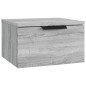 vidaXL Wand-Nachttische 2 Stk. Grau Sonoma 34x30x20 cm vidaXL Wand-Nachttische 2 Stk. Grau Sonoma 34x30x20 cm