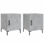 vidaXL Nachttische 2 Stk. Betongrau 40x40x50 cm Holzwerkstoff vidaXL Nachttische 2 Stk. Betongrau 40x40x50 cm Holzwerkstoff