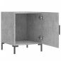 vidaXL Nachttische 2 Stk. Betongrau 40x40x50 cm Holzwerkstoff vidaXL Nachttische 2 Stk. Betongrau 40x40x50 cm Holzwerkstoff