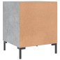 vidaXL Nachttische 2 Stk. Betongrau 40x40x50 cm Holzwerkstoff vidaXL Nachttische 2 Stk. Betongrau 40x40x50 cm Holzwerkstoff