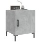 vidaXL Nachttische 2 Stk. Betongrau 40x40x50 cm Holzwerkstoff vidaXL Nachttische 2 Stk. Betongrau 40x40x50 cm Holzwerkstoff