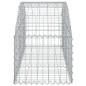 vidaXL Gabione mit Hochbogen 150x50x40/60 cm Verzinktes Eisen vidaXL Gabione mit Hochbogen 150x50x40/60 cm Verzinktes Eisen