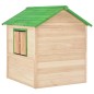 vidaXL Kinderspielhaus Tannenholz Grün vidaXL Kinderspielhaus Tannenholz Grün