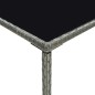 vidaXL 3-tlg. Gartenbar-Set mit Kissen Poly Rattan Grau vidaXL 3-tlg. Gartenbar-Set mit Kissen Poly Rattan Grau