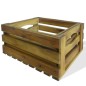 vidaXL Apfelkisten-Set 2 Stk. Akazienholz Massiv vidaXL Apfelkisten-Set 2 Stk. Akazienholz Massiv