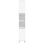 vidaXL Badschrank Weiß 30x30x190 cm Holzwerkstoff vidaXL Badschrank Weiß 30x30x190 cm Holzwerkstoff