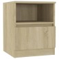 vidaXL Nachttische 2 Stk. Sonoma-Eiche 40x40x50 cm Holzwerkstoff vidaXL Nachttische 2 Stk. Sonoma-Eiche 40x40x50 cm Holzwerkstoff