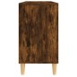 vidaXL Waschbeckenunterschrank Räuchereiche 80x33x60 cm Holzwerkstoff vidaXL Waschbeckenunterschrank Räuchereiche 80x33x60 cm Holzwerkstoff
