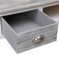 vidaXL Schreibtisch Grau 110×45×76 cm Holz vidaXL Schreibtisch Grau 110×45×76 cm Holz