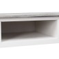 vidaXL Schreibtisch Grau 110×45×76 cm Holz vidaXL Schreibtisch Grau 110×45×76 cm Holz