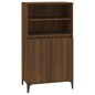 vidaXL Highboard Braun Eichen-Optik 60x36x110 cm Holzwerkstoff vidaXL Highboard Braun Eichen-Optik 60x36x110 cm Holzwerkstoff
