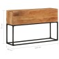 vidaXL Konsolentisch 120x30x75 cm Massivholz Akazie vidaXL Konsolentisch 120x30x75 cm Massivholz Akazie