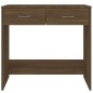 vidaXL Schreibtisch Braun Eichen-Optik 80x40x75 cm Holzwerkstoff vidaXL Schreibtisch Braun Eichen-Optik 80x40x75 cm Holzwerkstoff