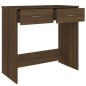 vidaXL Schreibtisch Braun Eichen-Optik 80x40x75 cm Holzwerkstoff vidaXL Schreibtisch Braun Eichen-Optik 80x40x75 cm Holzwerkstoff