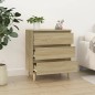 vidaXL Sideboard Sonoma-Eiche 60x35x70 cm Holzwerkstoff vidaXL Sideboard Sonoma-Eiche 60x35x70 cm Holzwerkstoff