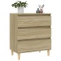 vidaXL Sideboard Sonoma-Eiche 60x35x70 cm Holzwerkstoff vidaXL Sideboard Sonoma-Eiche 60x35x70 cm Holzwerkstoff