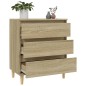 vidaXL Sideboard Sonoma-Eiche 60x35x70 cm Holzwerkstoff vidaXL Sideboard Sonoma-Eiche 60x35x70 cm Holzwerkstoff