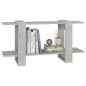 vidaXL Bücherregal Betongrau 100x30x51 cm Holzwerkstoff vidaXL Bücherregal Betongrau 100x30x51 cm Holzwerkstoff