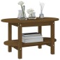 vidaXL Couchtisch Honigbraun 80x45x45 cm Massivholz Kiefer vidaXL Couchtisch Honigbraun 80x45x45 cm Massivholz Kiefer
