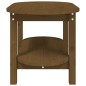 vidaXL Couchtisch Honigbraun 80x45x45 cm Massivholz Kiefer vidaXL Couchtisch Honigbraun 80x45x45 cm Massivholz Kiefer