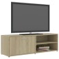vidaXL TV-Schrank Sonoma-Eiche 120x34x37 cm Holzwerkstoff vidaXL TV-Schrank Sonoma-Eiche 120x34x37 cm Holzwerkstoff