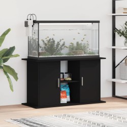 vidaXL Aquariumständer Schwarz 101x41x58 cm Holzwerkstoff