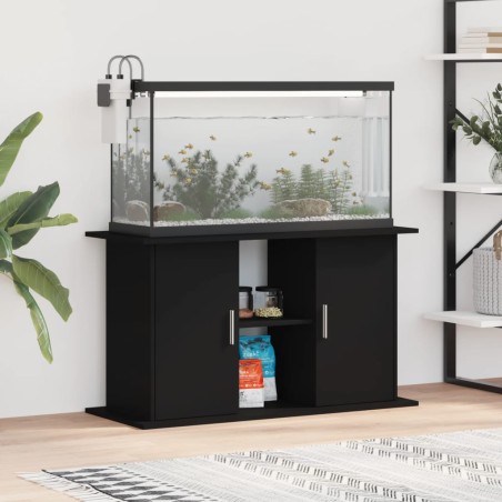 vidaXL Aquariumständer Schwarz 101x41x58 cm Holzwerkstoff