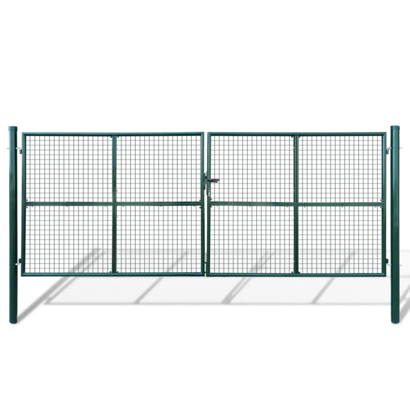 Gartentor Zauntor Gitterzaun Tor 415 x 200 cm / 400 x 150 cm Gartentor Zauntor Gitterzaun Tor 415 x 200 cm / 400 x 150 cm