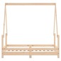 vidaXL Kinderbett 70x140 cm Massivholz Kiefer vidaXL Kinderbett 70x140 cm Massivholz Kiefer