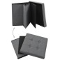 Hocker mit Stauraum 2 Stk. Dunkelgrau Leinenoptik Hocker mit Stauraum 2 Stk. Dunkelgrau Leinenoptik