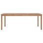 vidaXL Gartentisch 200x100x77 cm Massivholz Teak vidaXL Gartentisch 200x100x77 cm Massivholz Teak