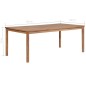 vidaXL Gartentisch 200x100x77 cm Massivholz Teak vidaXL Gartentisch 200x100x77 cm Massivholz Teak