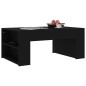 vidaXL Couchtisch Schwarz 100x60x42 cm Holzwerkstoff vidaXL Couchtisch Schwarz 100x60x42 cm Holzwerkstoff