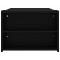 vidaXL Couchtisch Schwarz 100x60x42 cm Holzwerkstoff vidaXL Couchtisch Schwarz 100x60x42 cm Holzwerkstoff