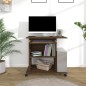 vidaXL Schreibtisch Braun Eichen-Optik 80x50x75 cm Holzwerkstoff vidaXL Schreibtisch Braun Eichen-Optik 80x50x75 cm Holzwerkstoff