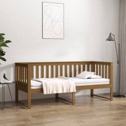vidaXL Tagesbett Honigbraun 75x190 cm Massivholz Kiefer