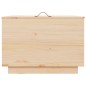 vidaXL Aufbewahrungsboxen mit Deckeln 3 Stk. Massivholz Kiefer vidaXL Aufbewahrungsboxen mit Deckeln 3 Stk. Massivholz Kiefer
