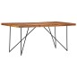 vidaXL Esstisch 180 x 90 x 76 cm Massivholz Akazie vidaXL Esstisch 180 x 90 x 76 cm Massivholz Akazie