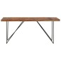 vidaXL Esstisch 180 x 90 x 76 cm Massivholz Akazie vidaXL Esstisch 180 x 90 x 76 cm Massivholz Akazie