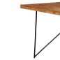 vidaXL Esstisch 180 x 90 x 76 cm Massivholz Akazie vidaXL Esstisch 180 x 90 x 76 cm Massivholz Akazie